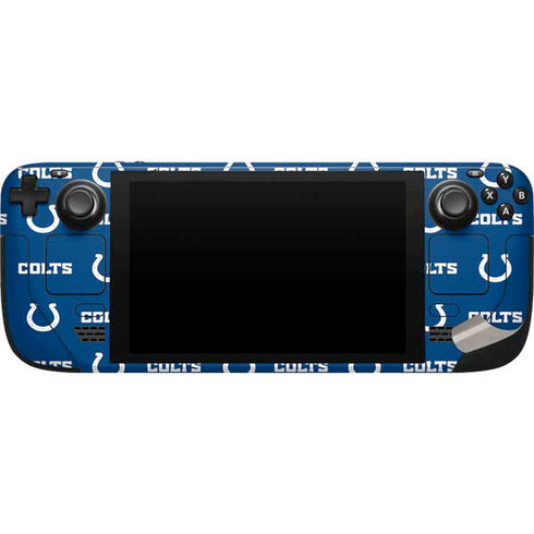 NFL Indianapolis Colts Blitz Series Steam Deck Handheld Gaming Computer Skin